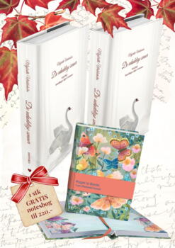 Fejringstilbud: Køb 2 af De udødelige svaner og modtag en smuk notesbog til 220,- i separate gaveindpakninger + fri fragt