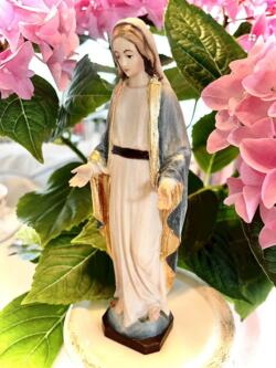 Tages hjem på bestilling forvent ventetid Verdens Moderen  håndskåret og håndmalet Ahorntræ 15 cm FRI FRAGT 