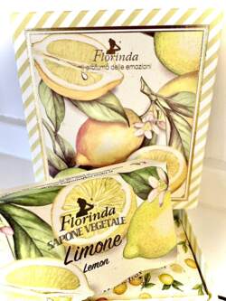 Eksklusiv gaveæske med sæbe og duftposer SØD CITRON