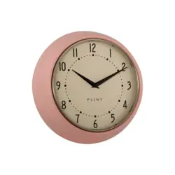 RETRO vægur lydløst rosa