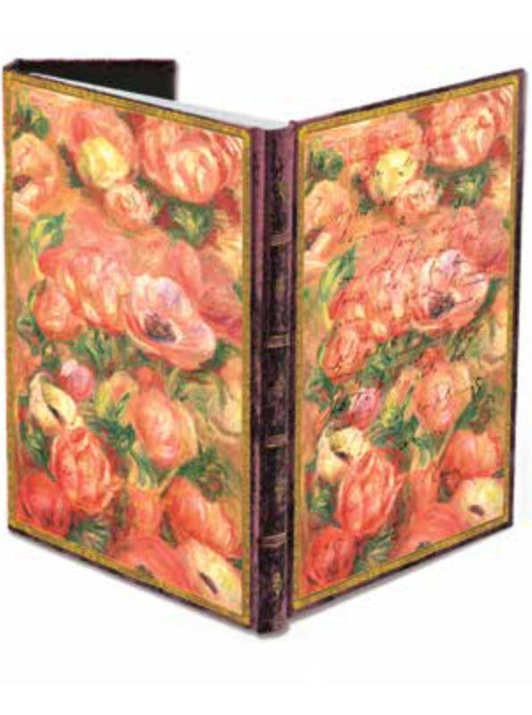 UDEN LINJER - RENOIR SENSITIVE HEART Ultra formatet -  18/23 cm 144 sider Indbundet som gammel bog - i gaveindpakning hardcover 1 stk tilbage