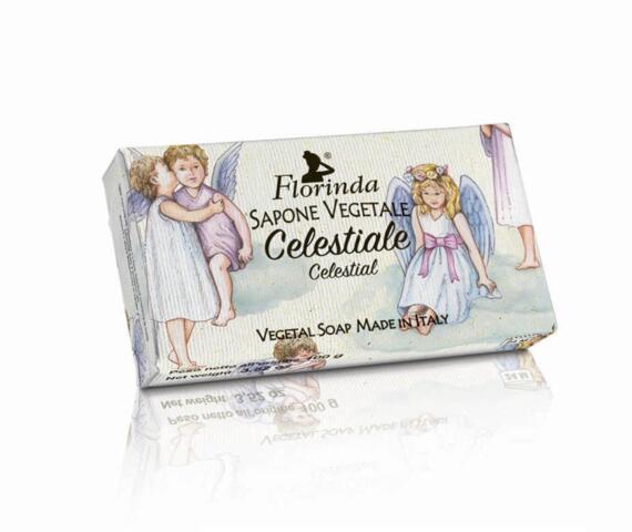 Englesæbe ihvid  organza-gavepose italiensk/vegetabilsk 100 g