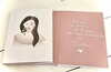 Inner Peace pakke med 2 små bæredygtige notesbøger A6 med creme og rosa sider UDEN LINJER